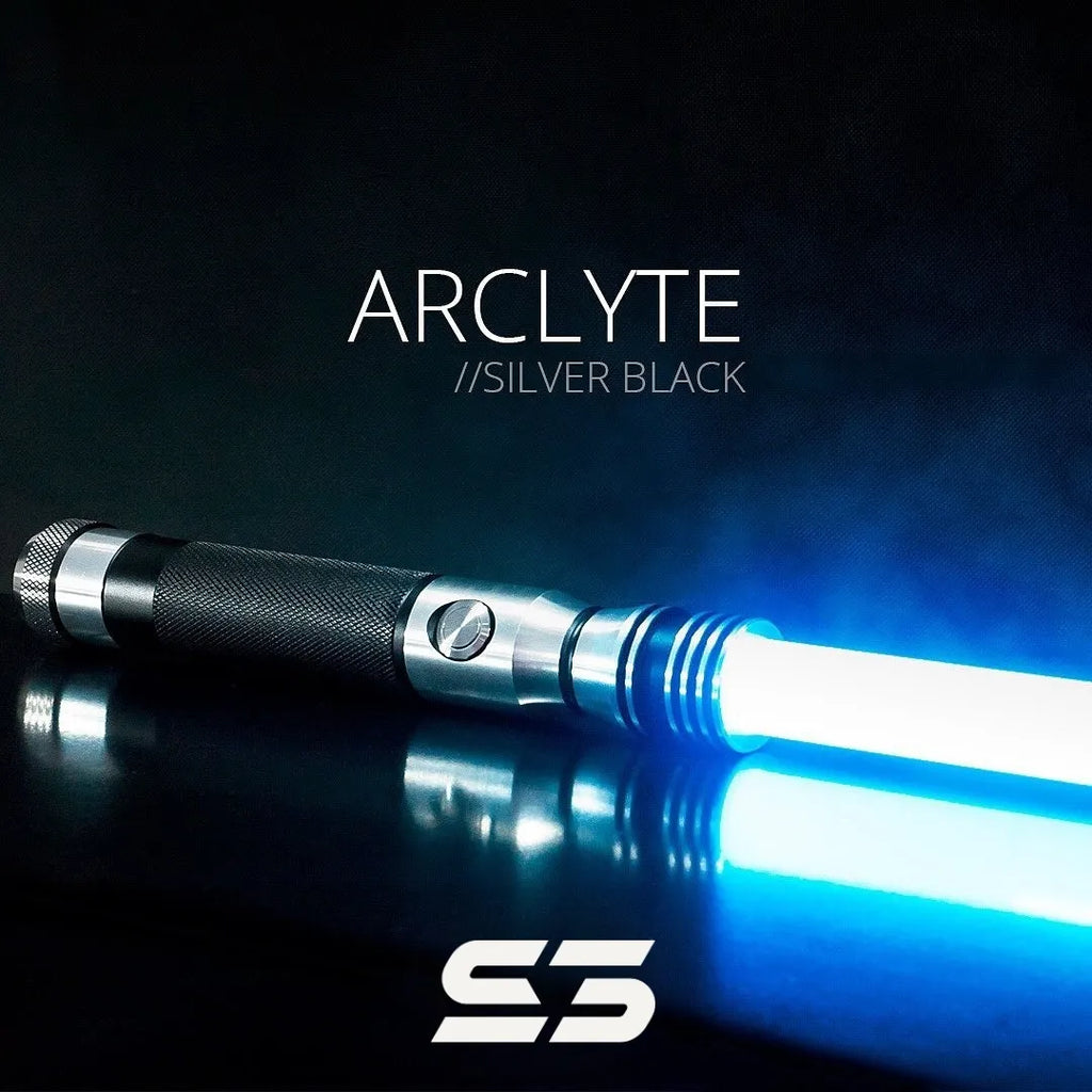 Star Wars-inspired custom light side neopixel lightsaber with a blue blade