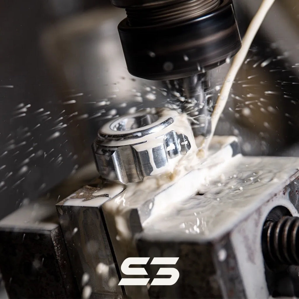 Star Wars-inspired custom neopixel lightsaber pommel being manufactured