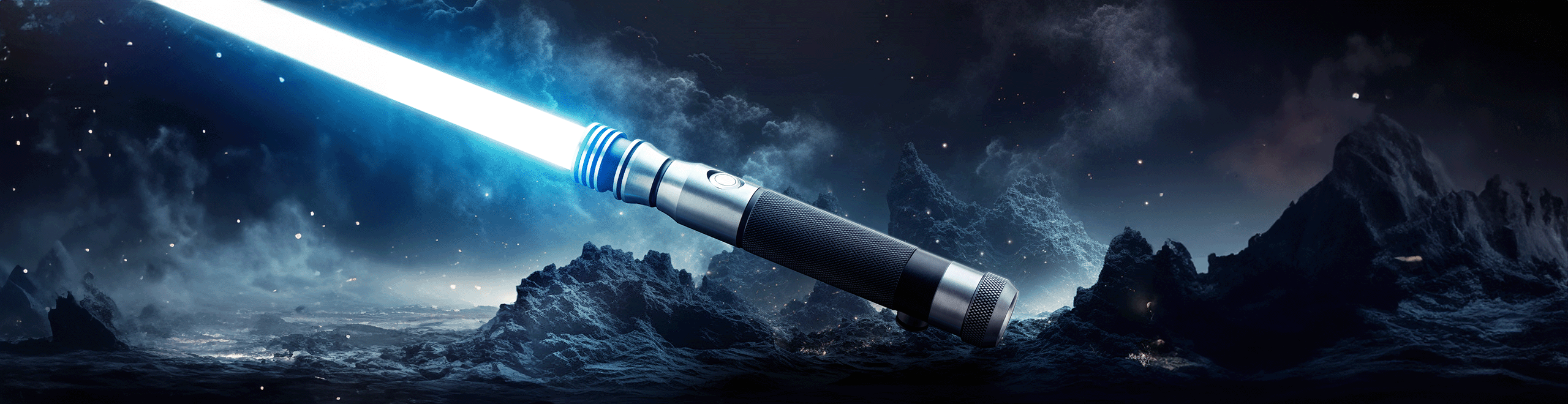 Arclyte custom lightsaber with precision design and Neopixel technology