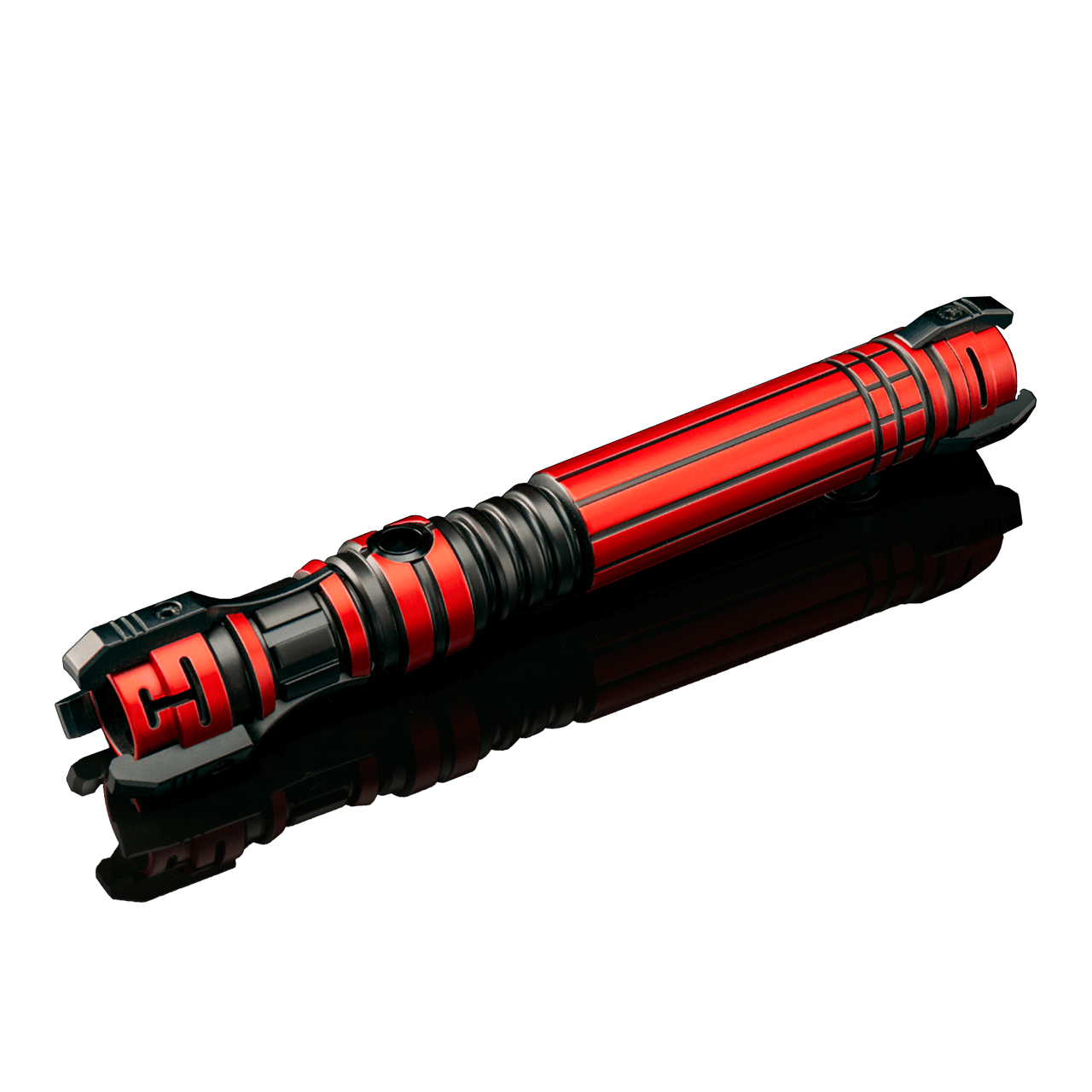Reaver custom lightsaber with Neopixel technology, duel-ready, and customizable hilt design