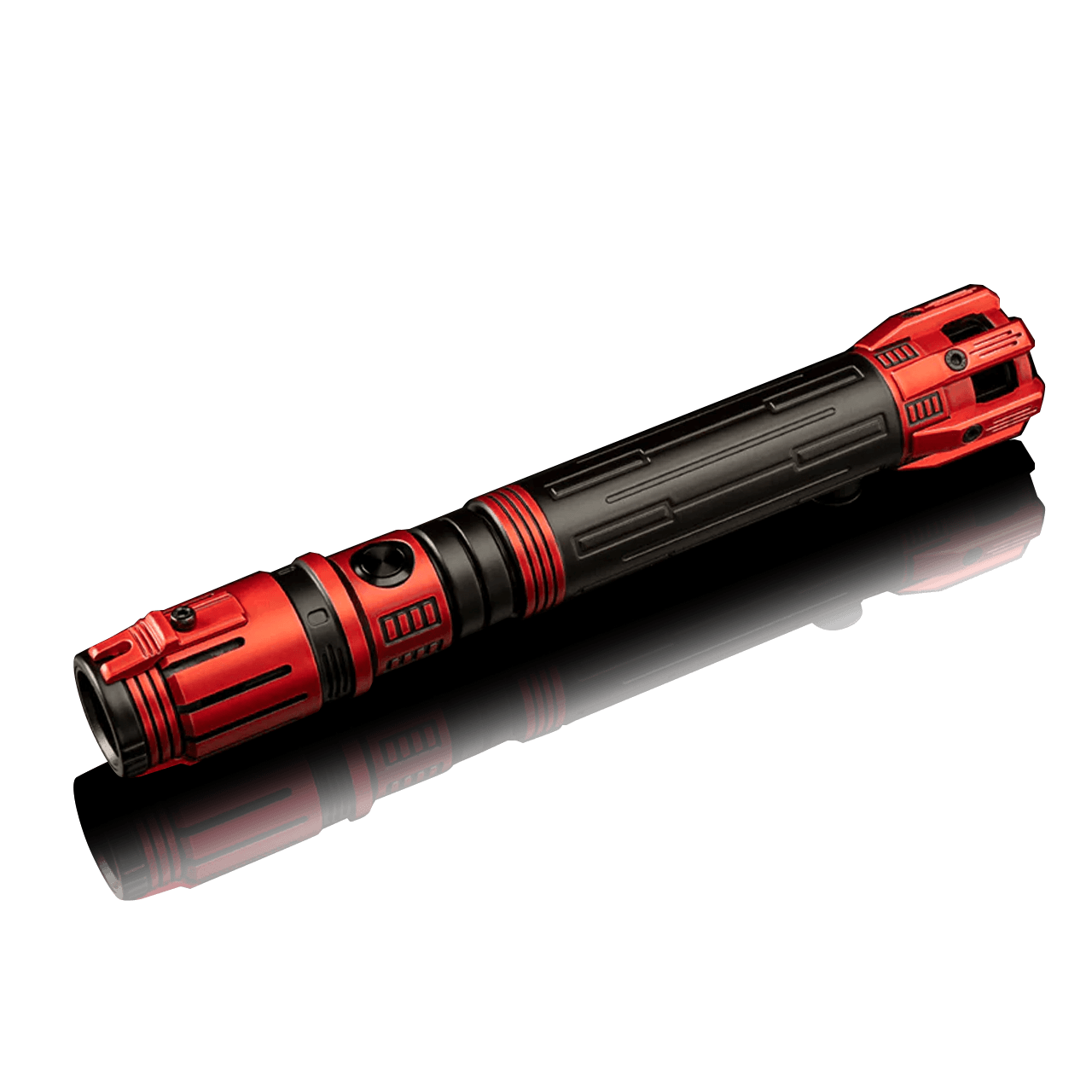 Sologaard custom lightsaber with Neopixel technology and twelve machined pieces