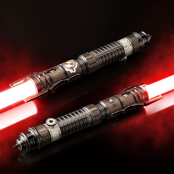 Sabertrio Daemos “Rushen Vath” Legendary Neopixel lightsaber from the Ready To Ship collection.