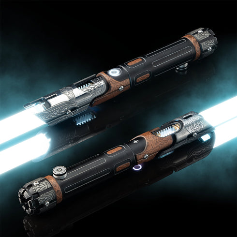 Sabertrio Korvus “Calen Bythol” Legendary Neopixel lightsaber from the Ready To Ship collection.