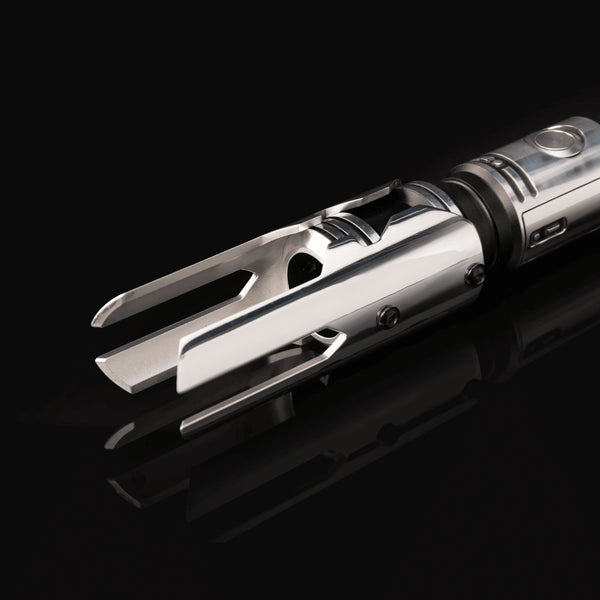 Classic Emitter Shroud Mirrored Silver Black - Sabertrio