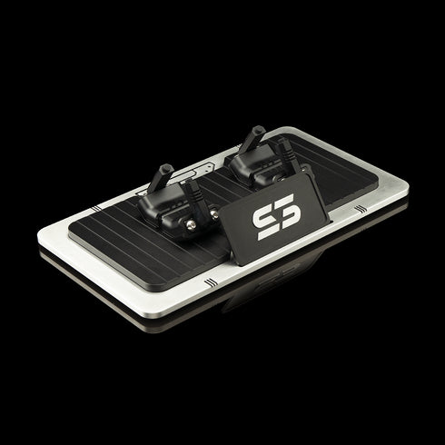 Saber Workbench Brushed Silver Black