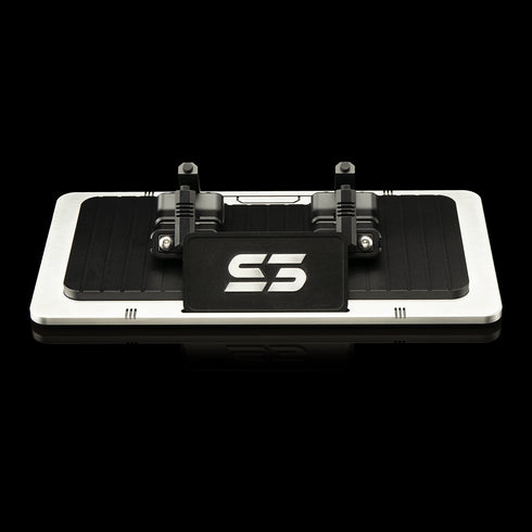 Saber Workbench Brushed Silver Black