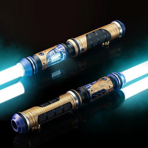 Sabertrio Solarien “Huntrix” Legendary Neopixel lightsaber from the Ready To Ship collection.