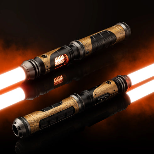 Sabertrio Solarien “Umral Genesis” Legendary Neopixel lightsaber from the Ready To Ship collection.