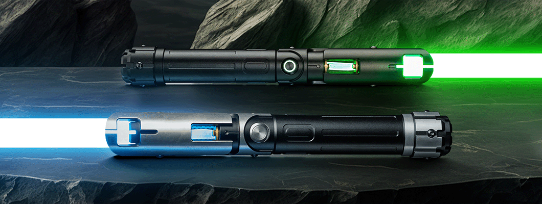 Sabertrio user guide introduction to custom lightsabers, including blades, hilts, and chassis systems.