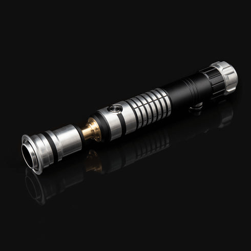 Aeryn Neo Proffie Saber - Brushed Silver Black - Sabertrio