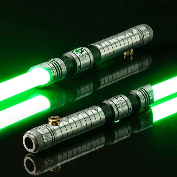 Sabertrio Skylar “Tao-Isan” Legendary Neopixel lightsaber from the Ready To Ship collection.