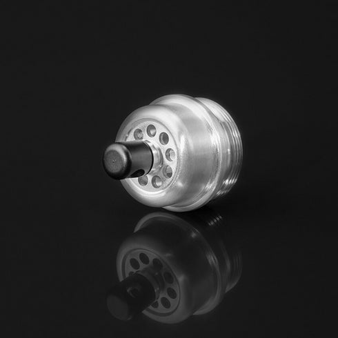 Mirah Pommel Silver Black - Sabertrio