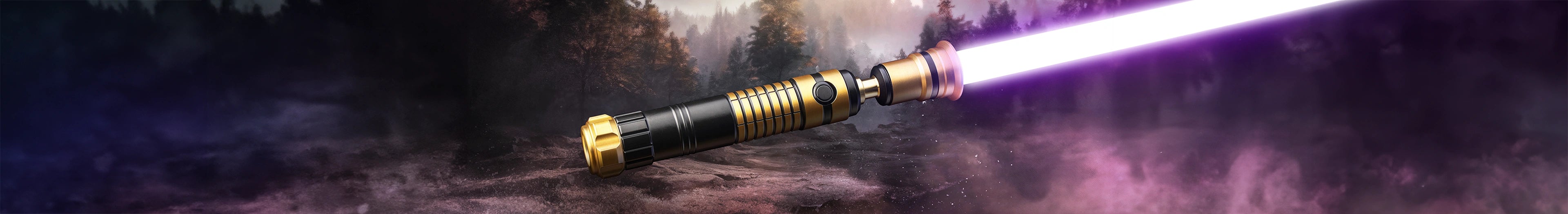 Aeryn custom lightsaber with precision design and Neopixel technology