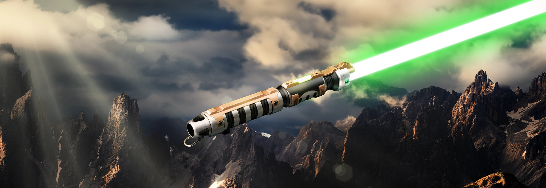 Custom neopixel lightsaber with personalized hilt and Neopixel blade for advanced customization