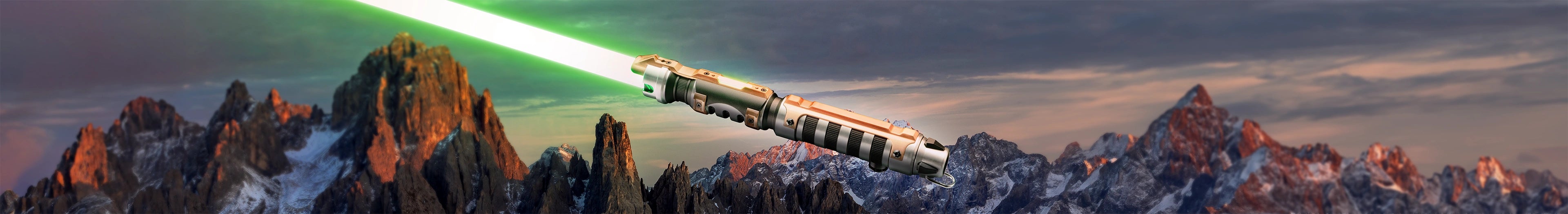 Artalus custom lightsaber with Neopixel technology and customizable hilt and blade options