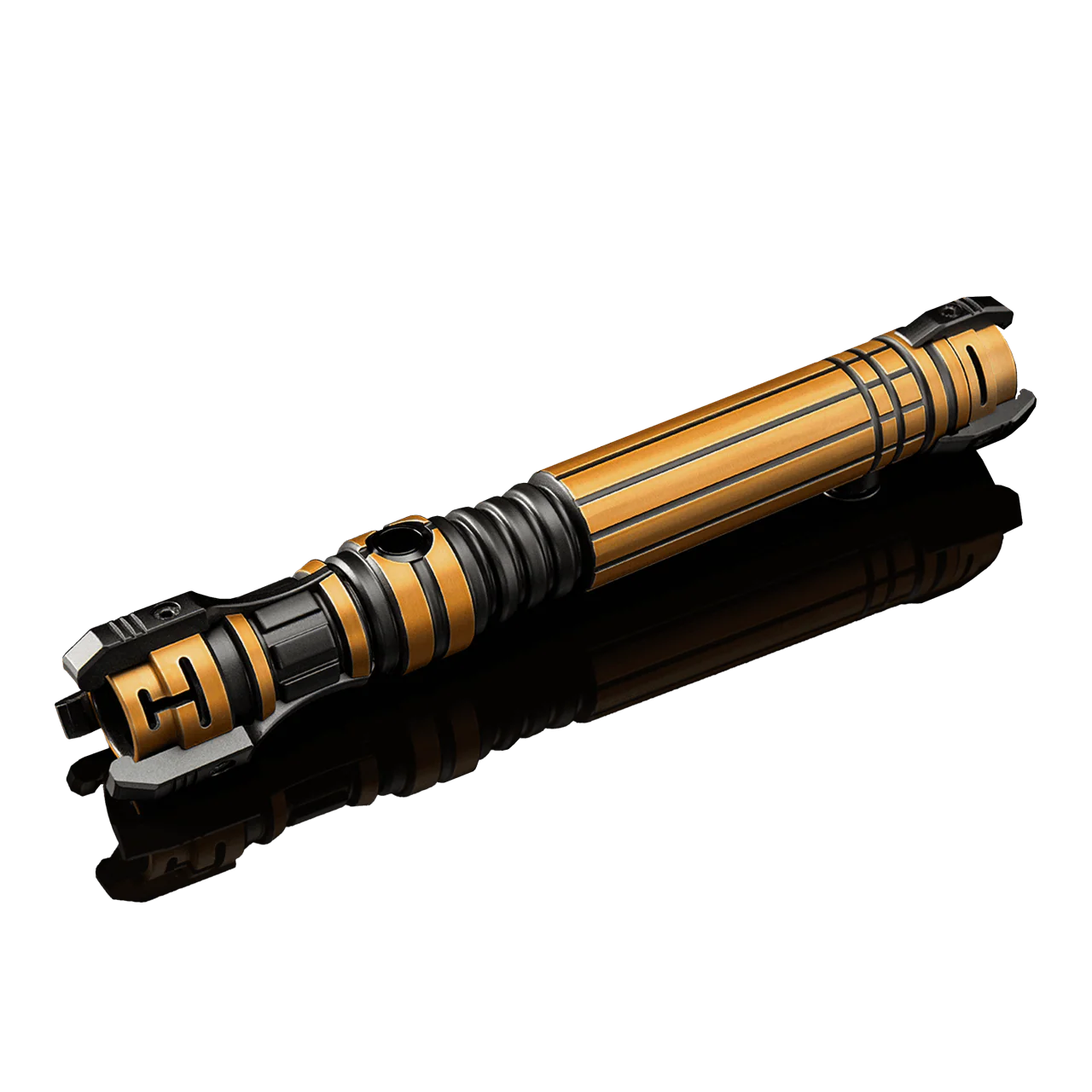 Reaver custom lightsaber with Neopixel technology, duel-ready, and customizable hilt design