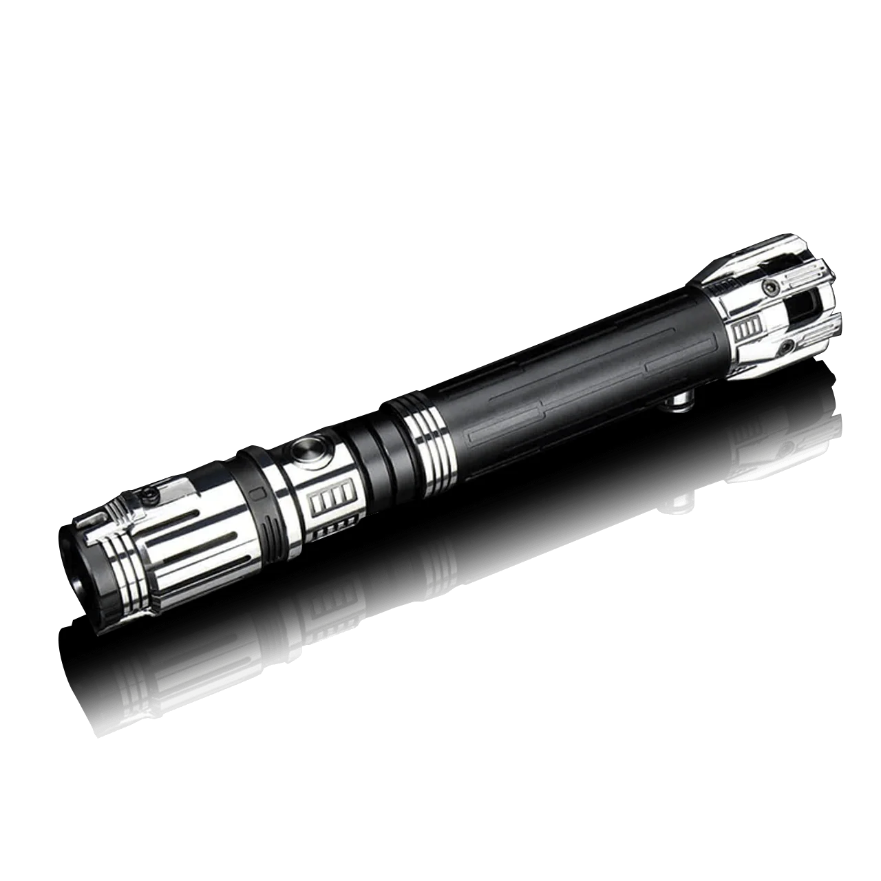 Sologaard custom lightsaber with Neopixel technology and twelve machined pieces