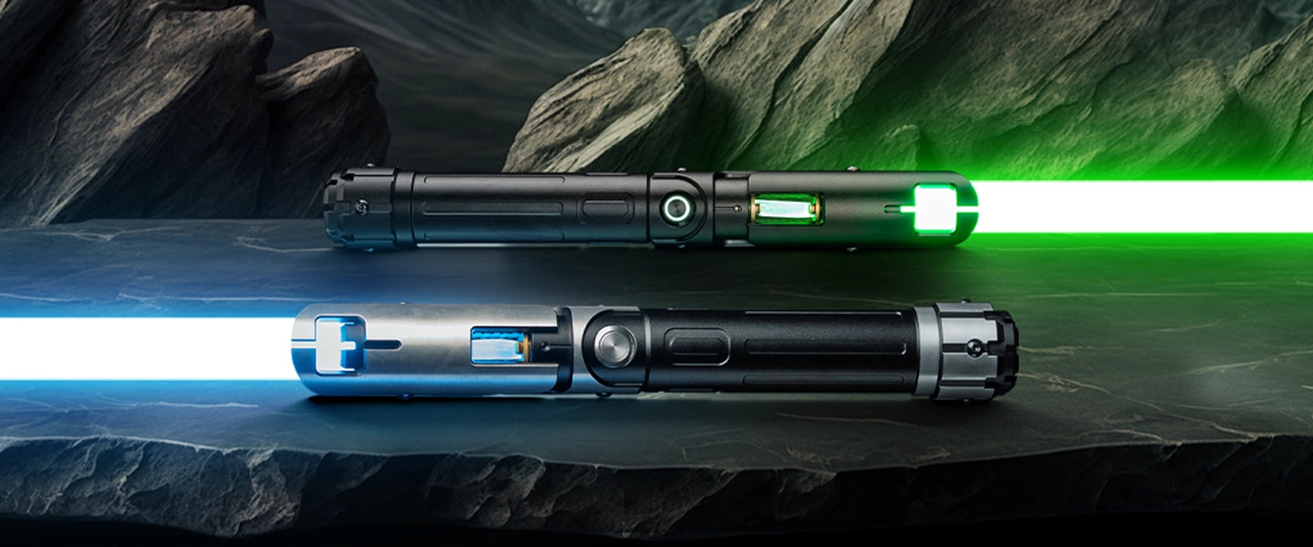 Sabertrio user guide introduction to custom lightsabers, including blades, hilts, and chassis systems.