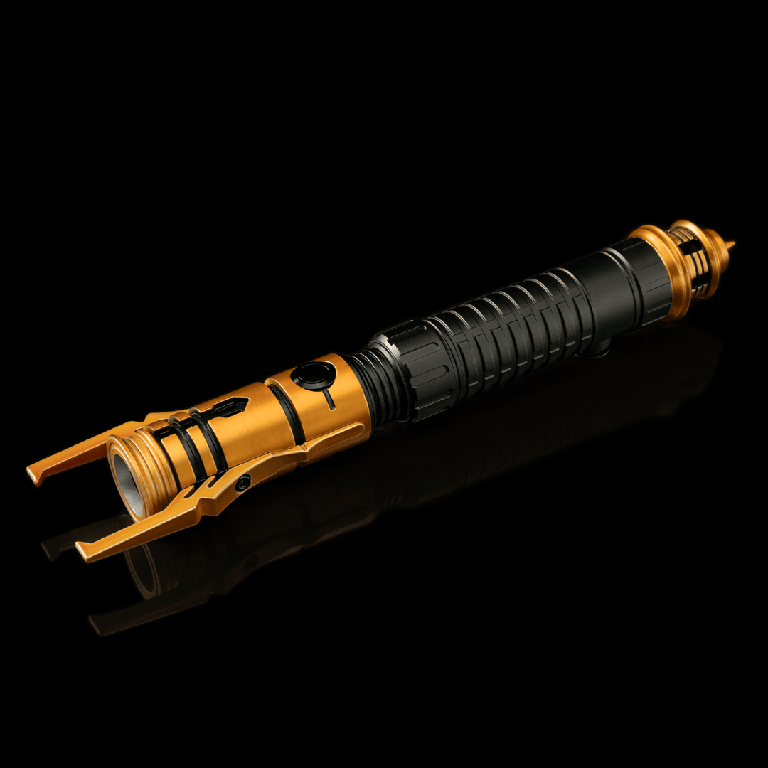 Neo Daemos (Satin Aurodium) – Neopixel Lightsaber | Sabertrio