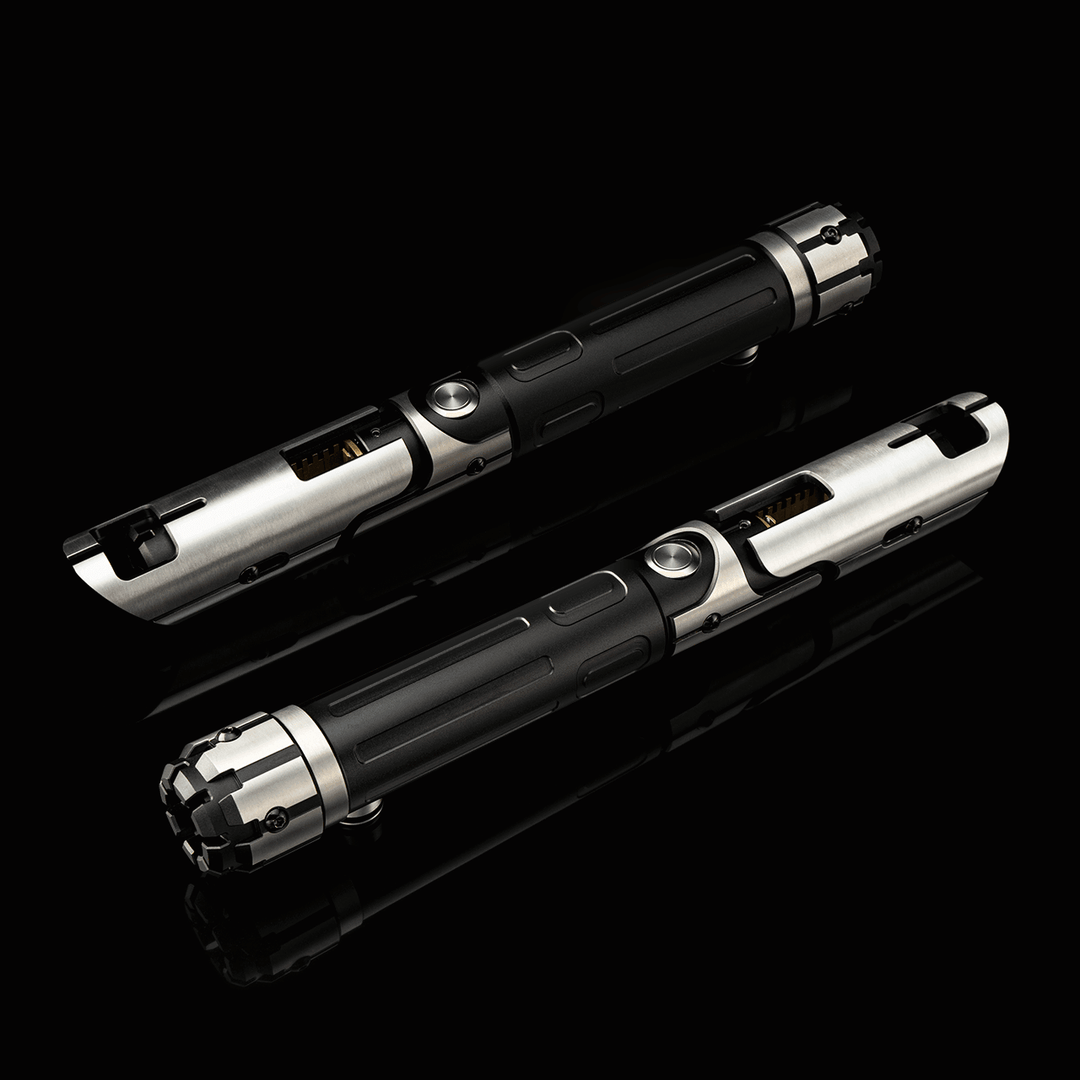 Neo Proffie Korvus Brushed Silver Black – Sabertrio