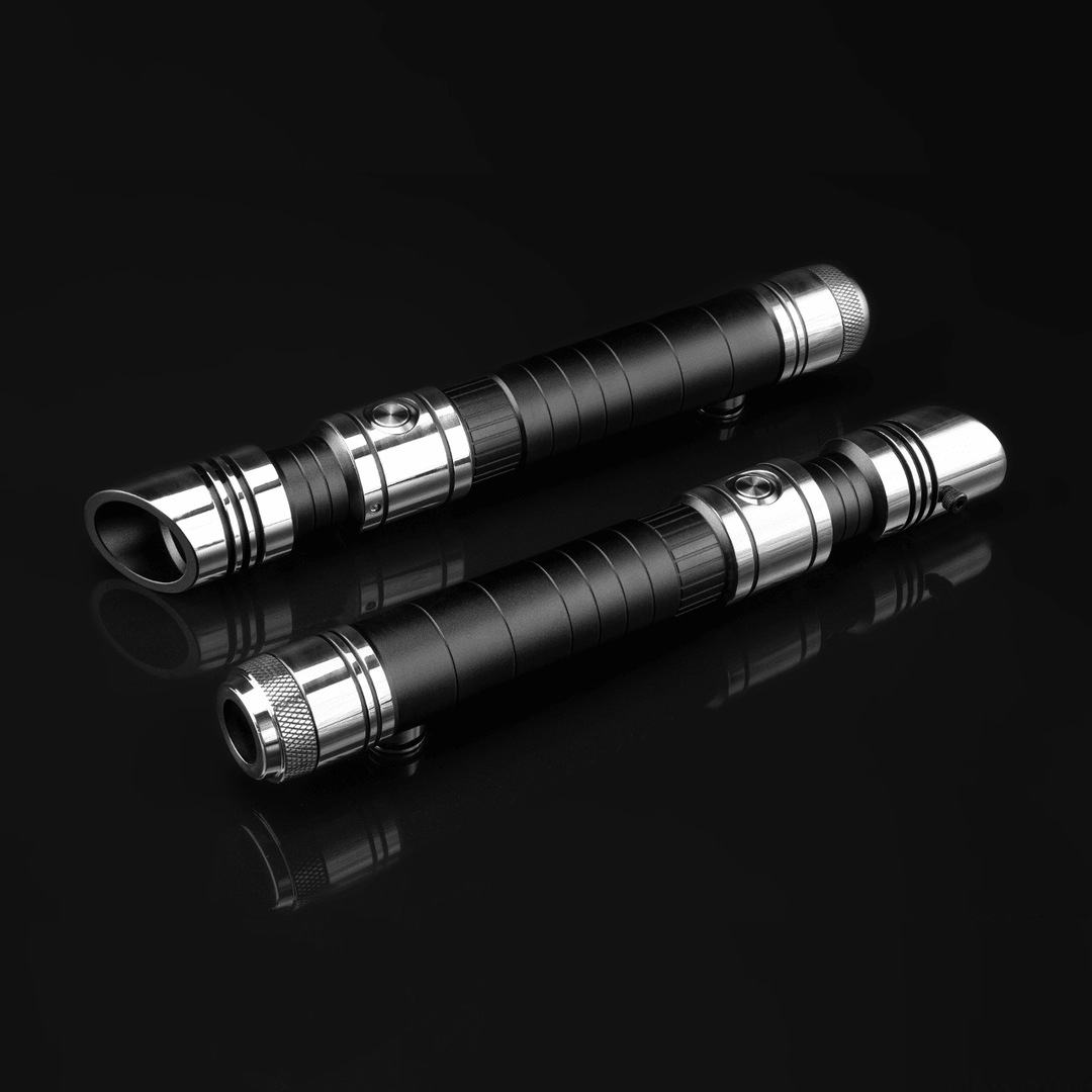 カスタムライトセーバー sabertrio Skylar FX Skylar Brushed Silver Black – Sabertrio